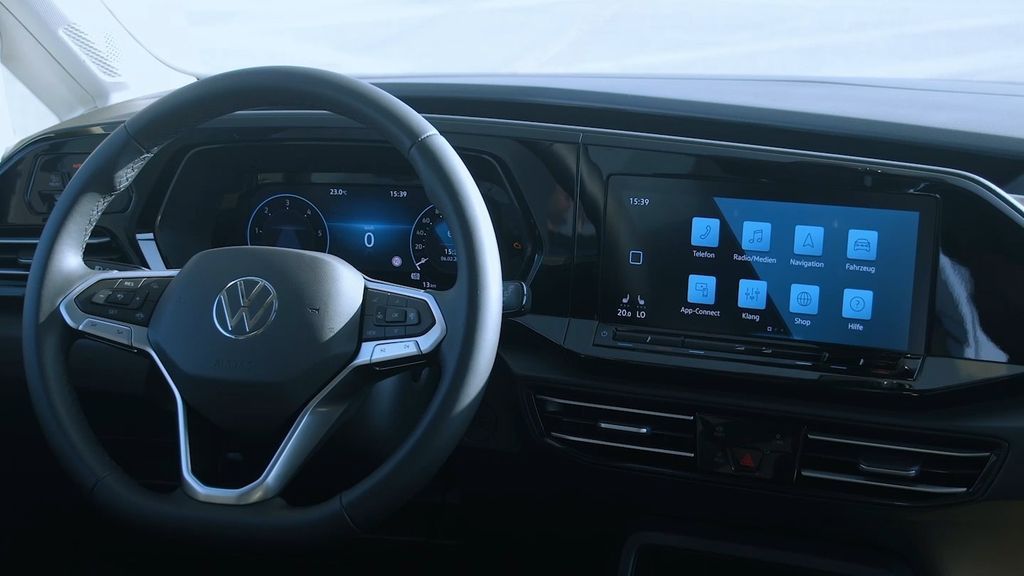 VW Caddy digitális kijelzők
