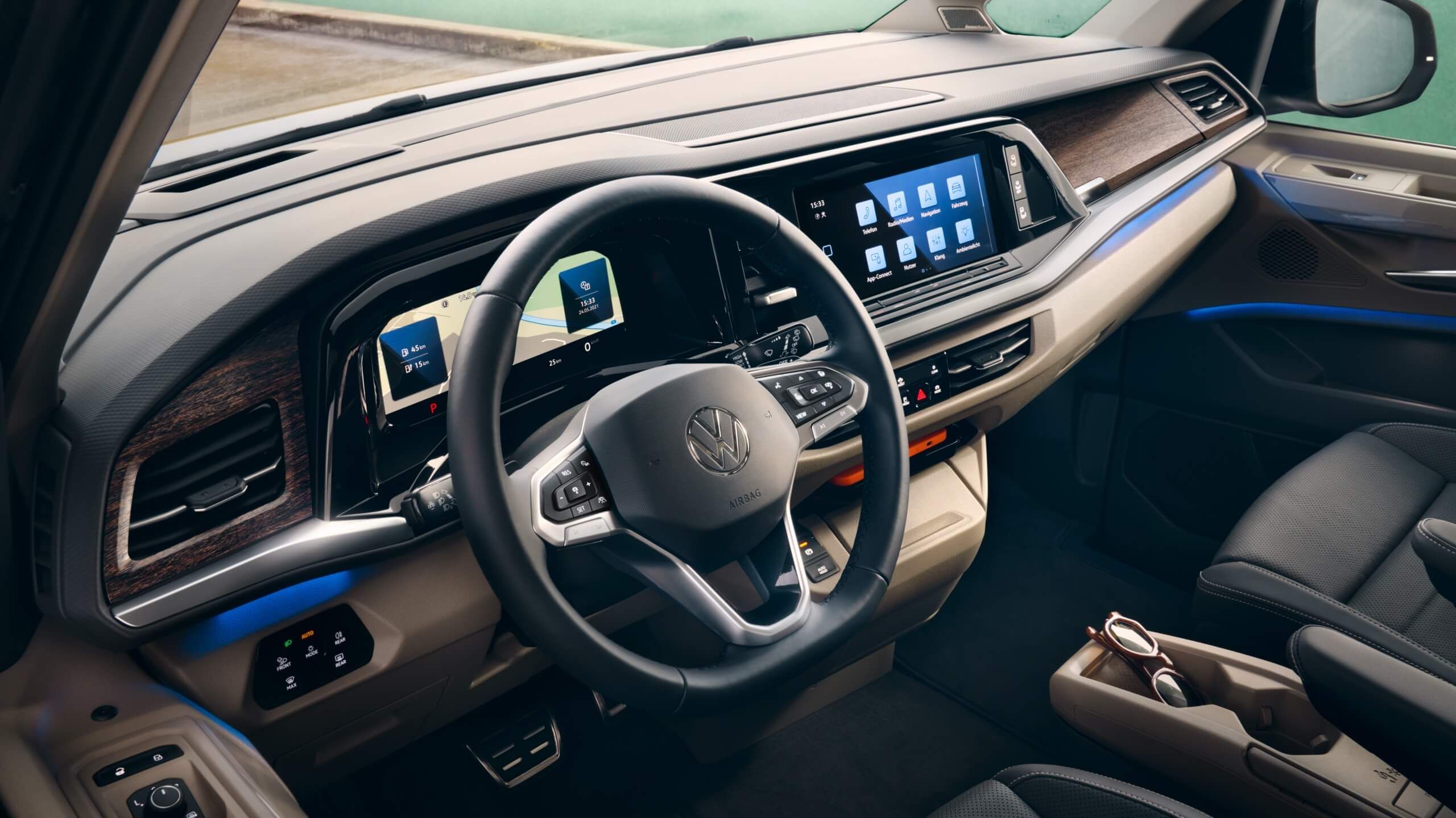 Das Ambiente Light im neuen VW Multivan T7 2021 Style.