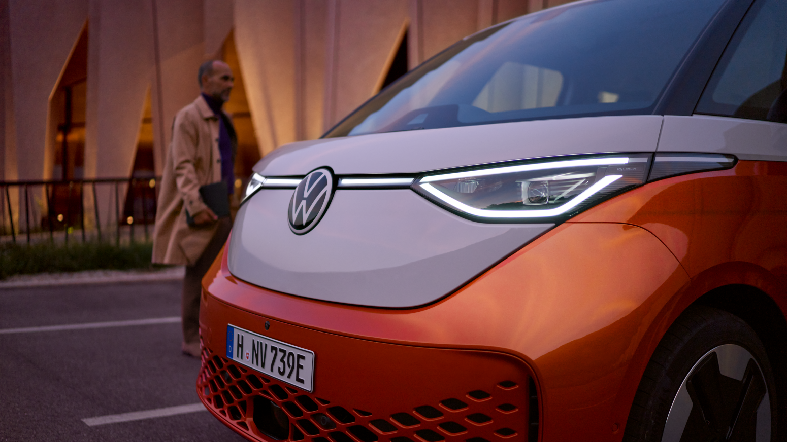 VW ID Buzz nappali menetfénye