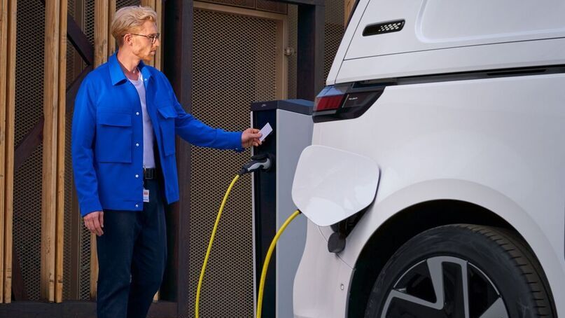 VW ID Buzz Cargo töltés