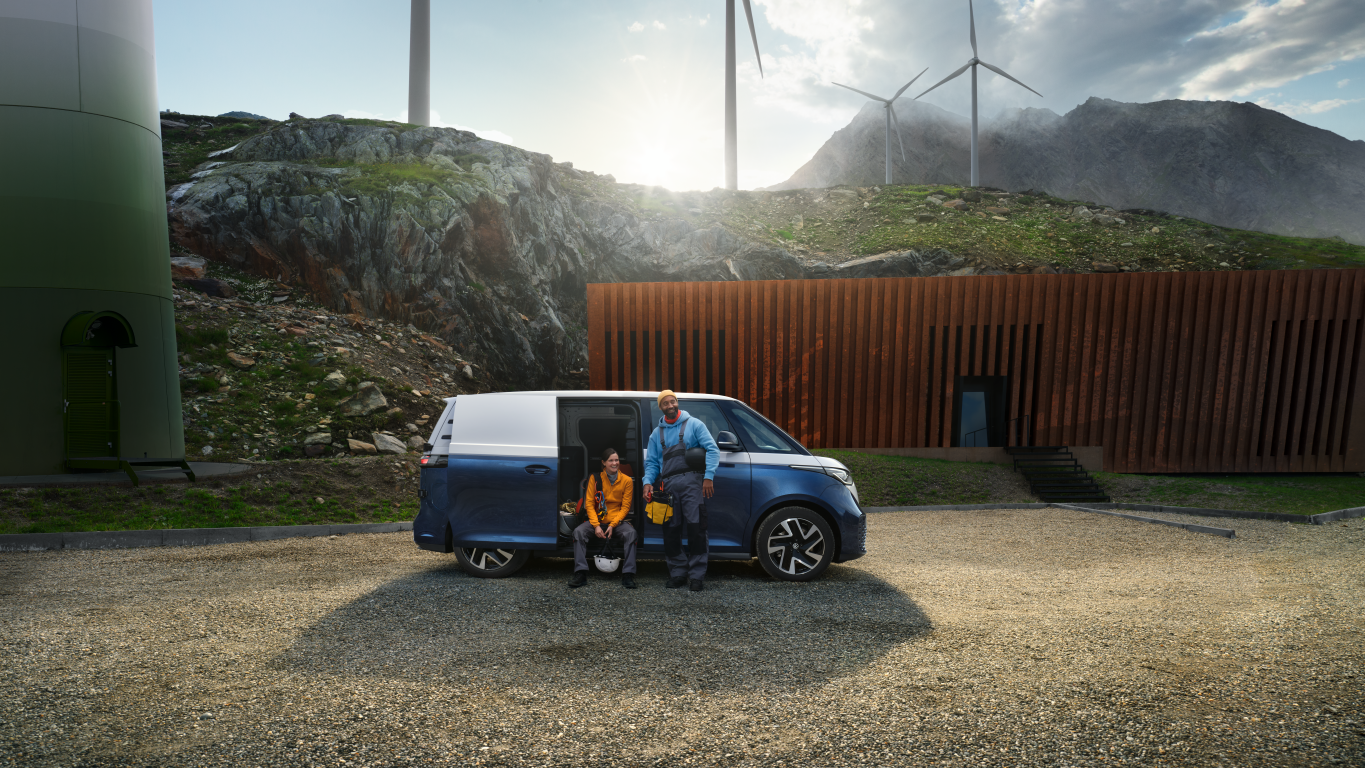 VW ID Buzz Cargo távolról