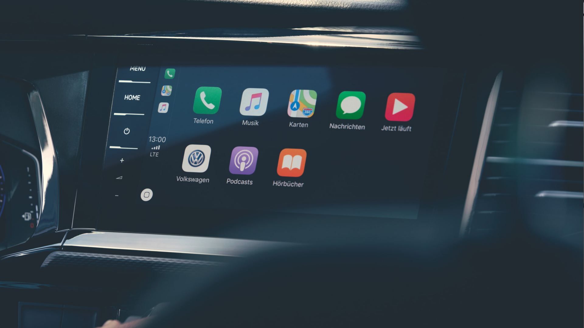 VW Nutzfahrzeuge Infotainment Display 