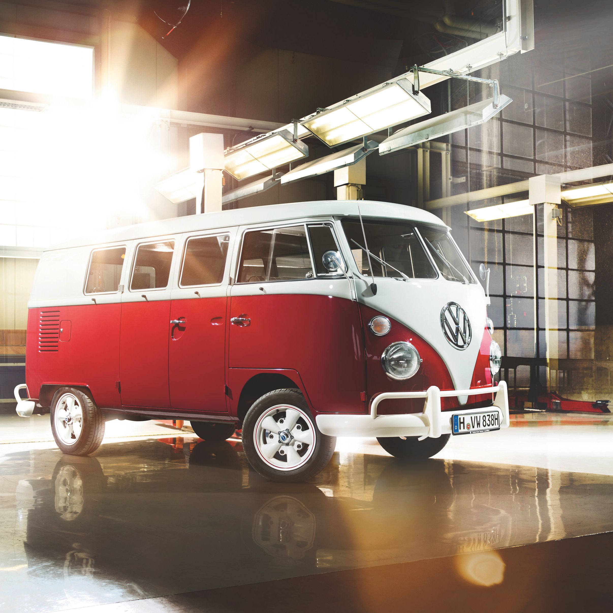 VW veterán busz