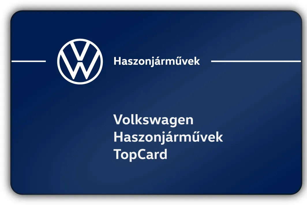 VW Haszonjárművek TopCard